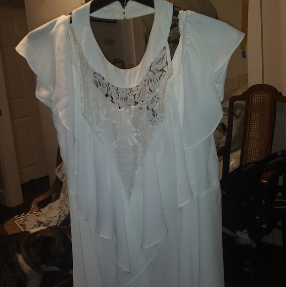 Ashley Stewart white dress - Picture 1 of 3